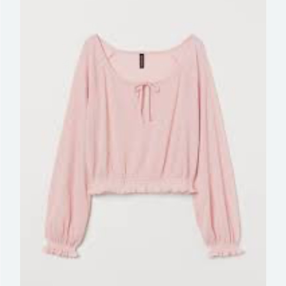 Ribbed Top - Powder Pink